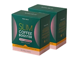 Two Wellaray Slim Coffee Booster cartons