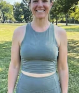Marina after 15 weeks